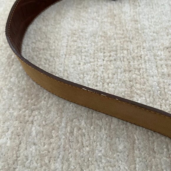 Brown Leather Boho Western Belt - Picture 7 of 7